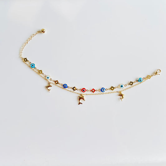 Dolphin Anklet