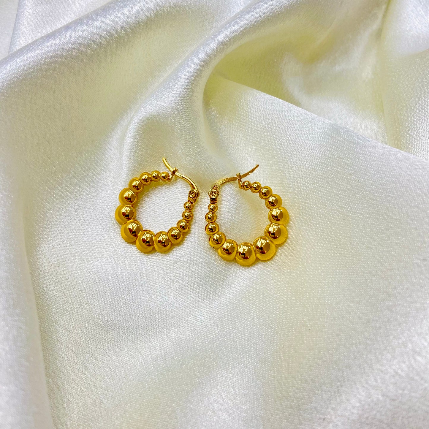 Croissant Hoops (Stainless Steel)