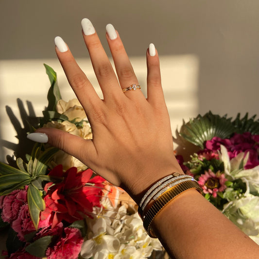 Stella Studded Ring - For Women