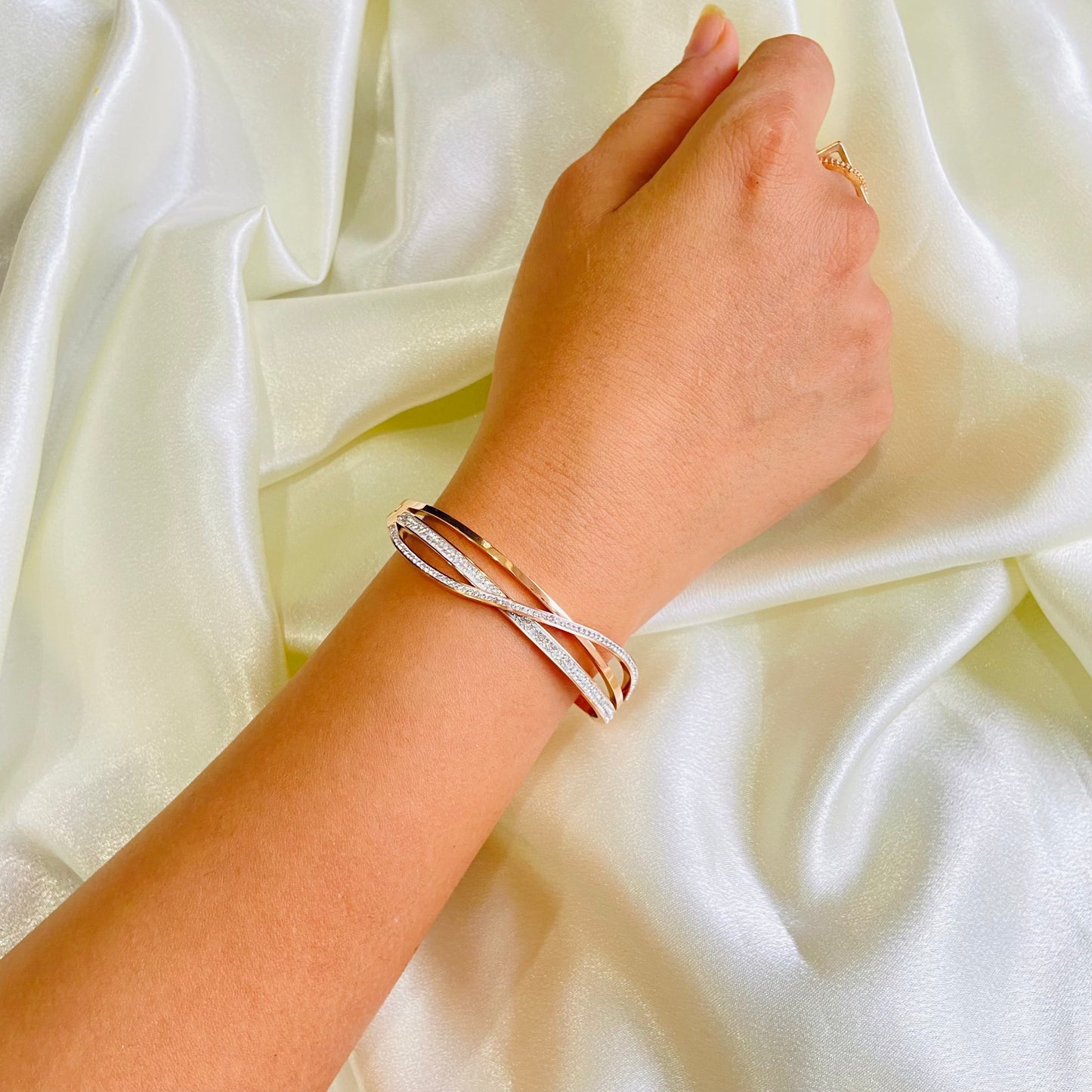 Twisted Studded Bracelet