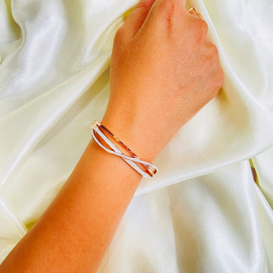 Twisted Studded Bracelet