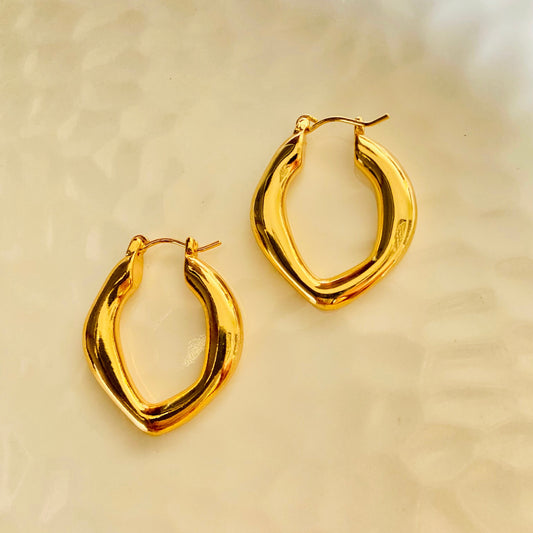 Classic Chic Hoops (Stainless Steel)